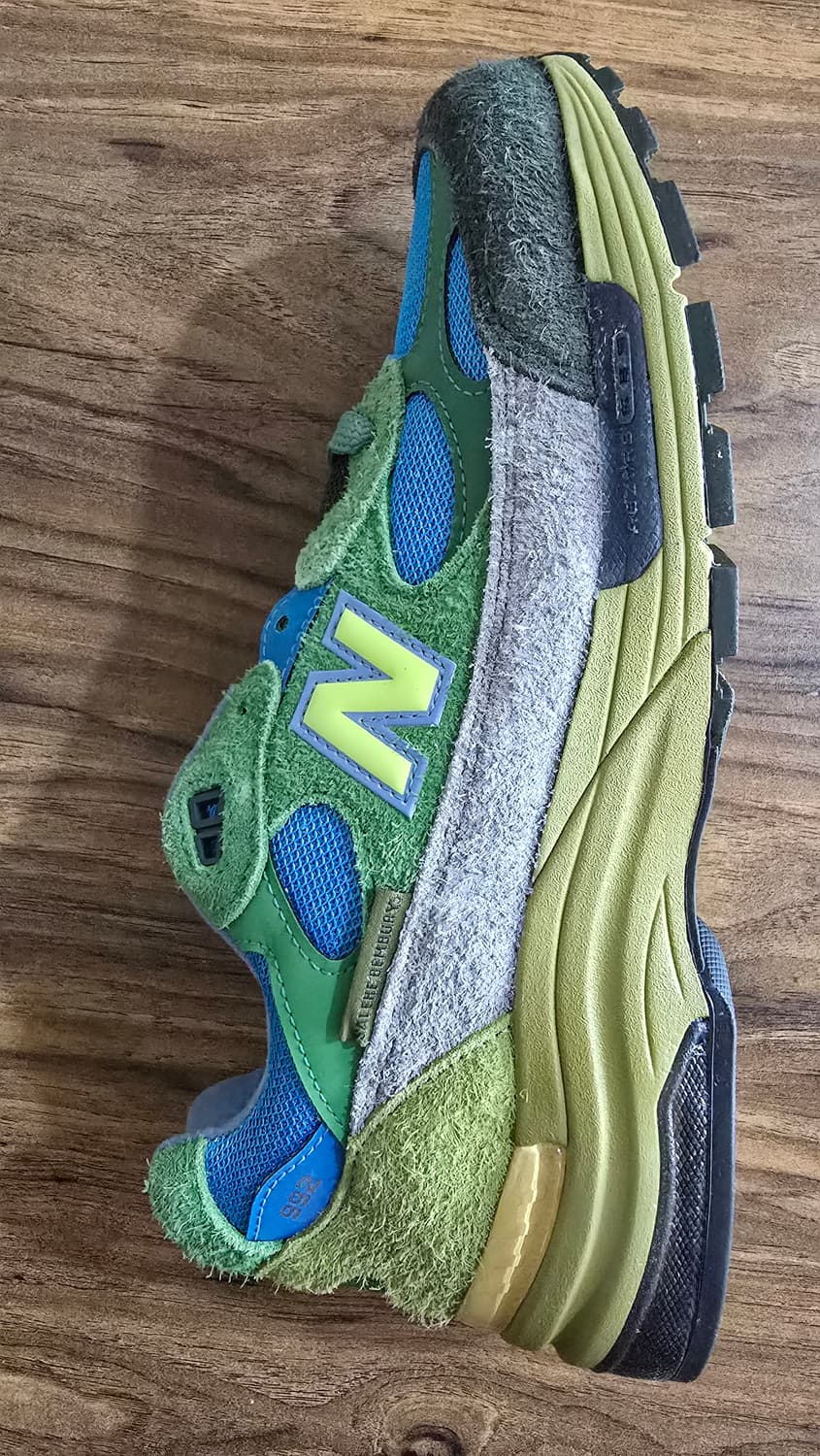뉴발란스 x 살레헤 벰버리 992 그린 블루 - D 스탠다드 상품이미지7
