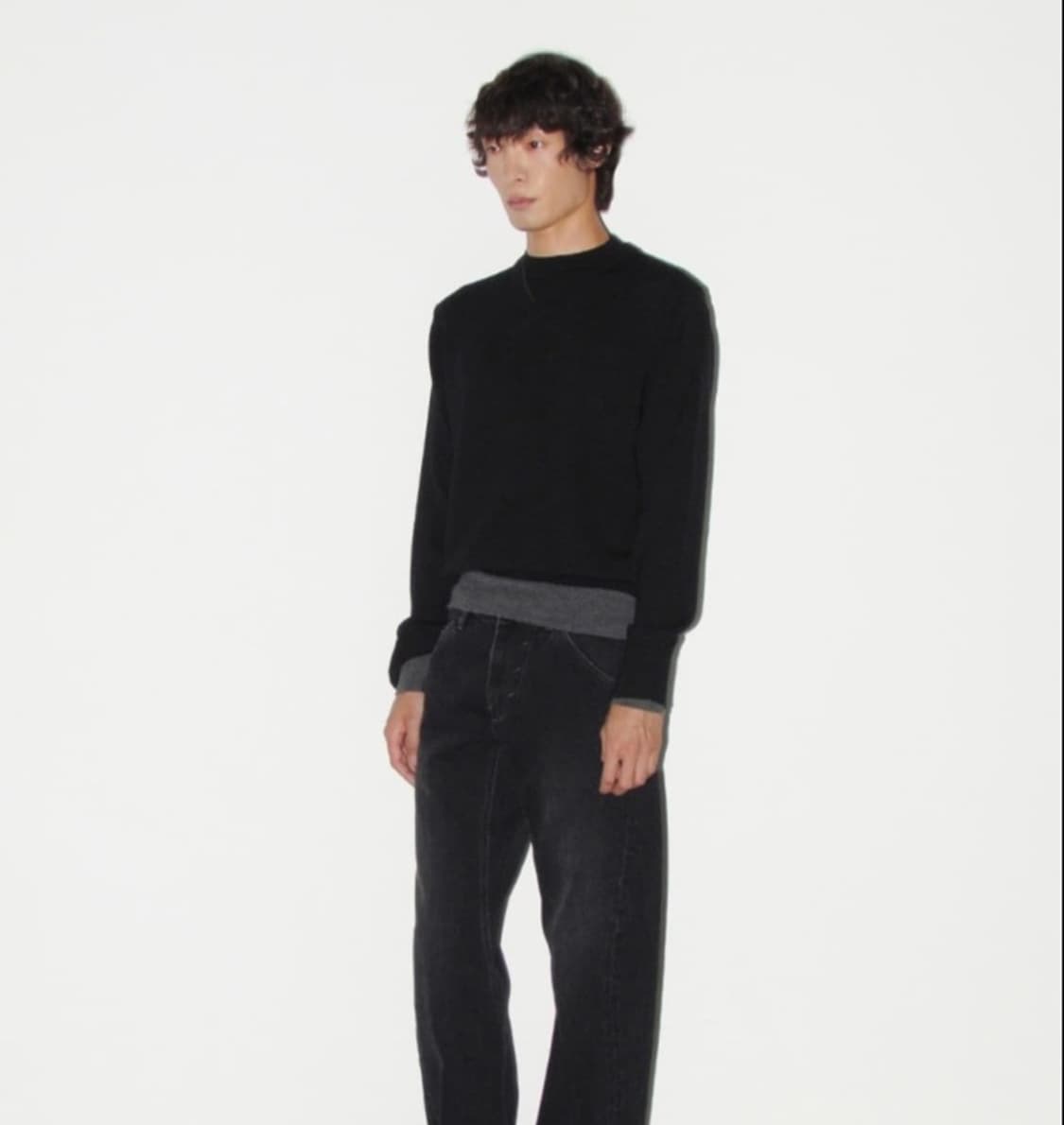 누마레 더블레이어드 니트 상품이미지2