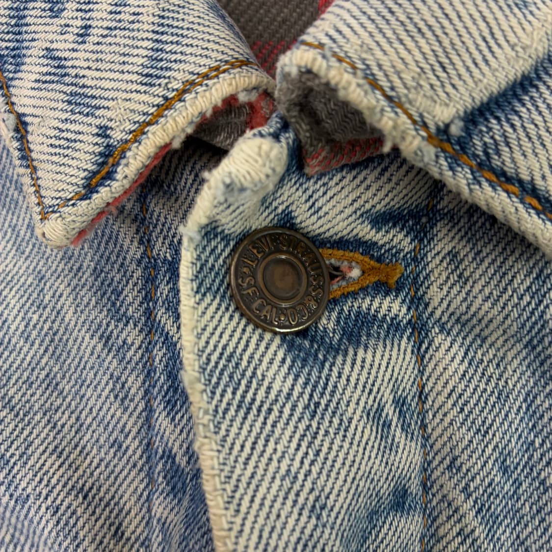 Levi's  리바이스 80,s 레드데님 트러커 자켓 상품이미지5