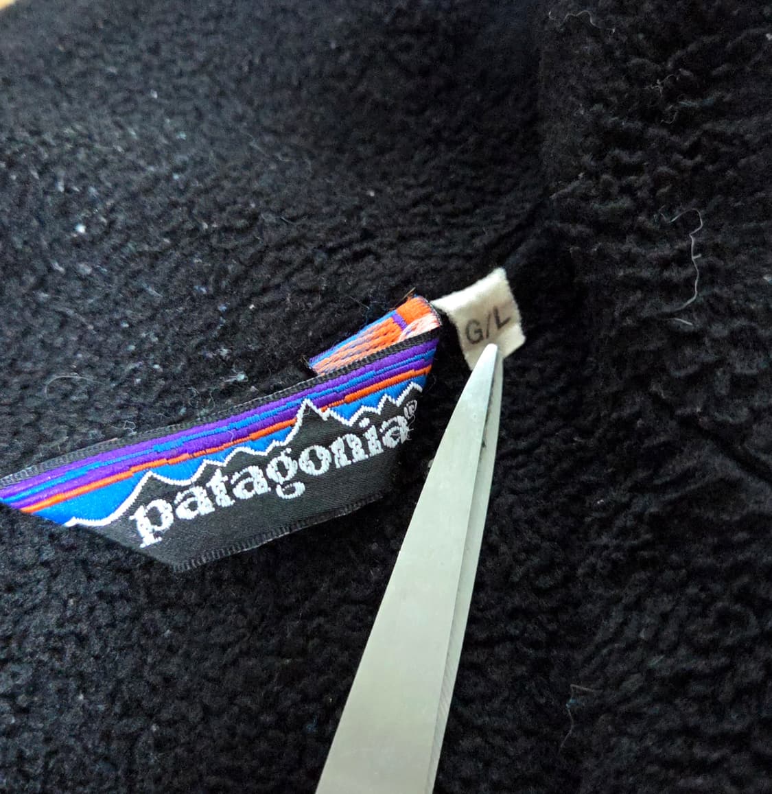 (L)파타고니아 Usa 80s 쉘드 신칠라 봄버 자켓 블루 하늘색  상품이미지5