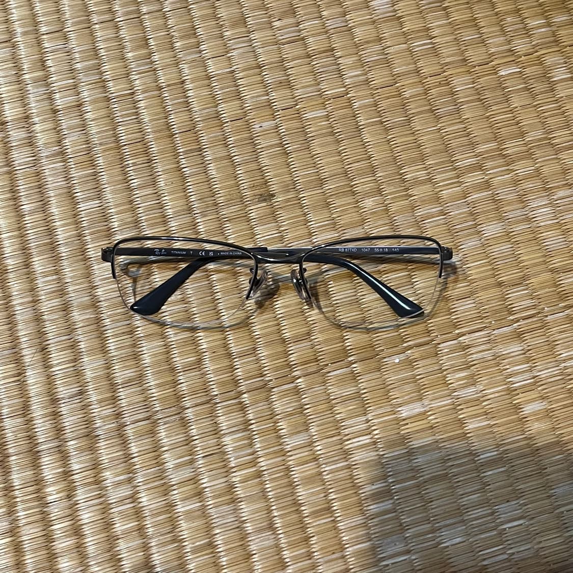 Rayban 레이밴 티타늄 안경 상품이미지1