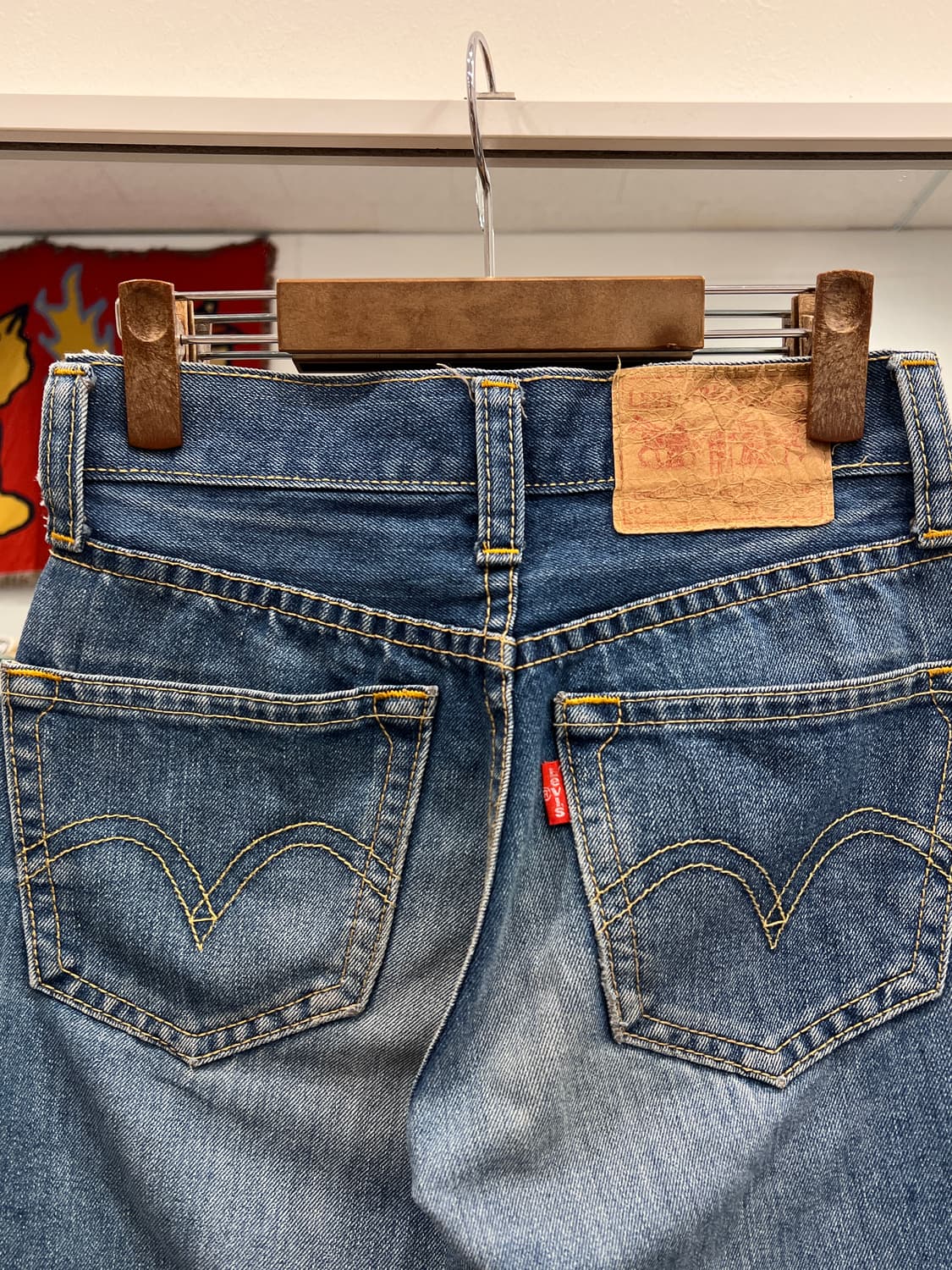 00s Levis 리바이스 Type 1 타입원 데님 팬츠 (28inch) 상품이미지6
