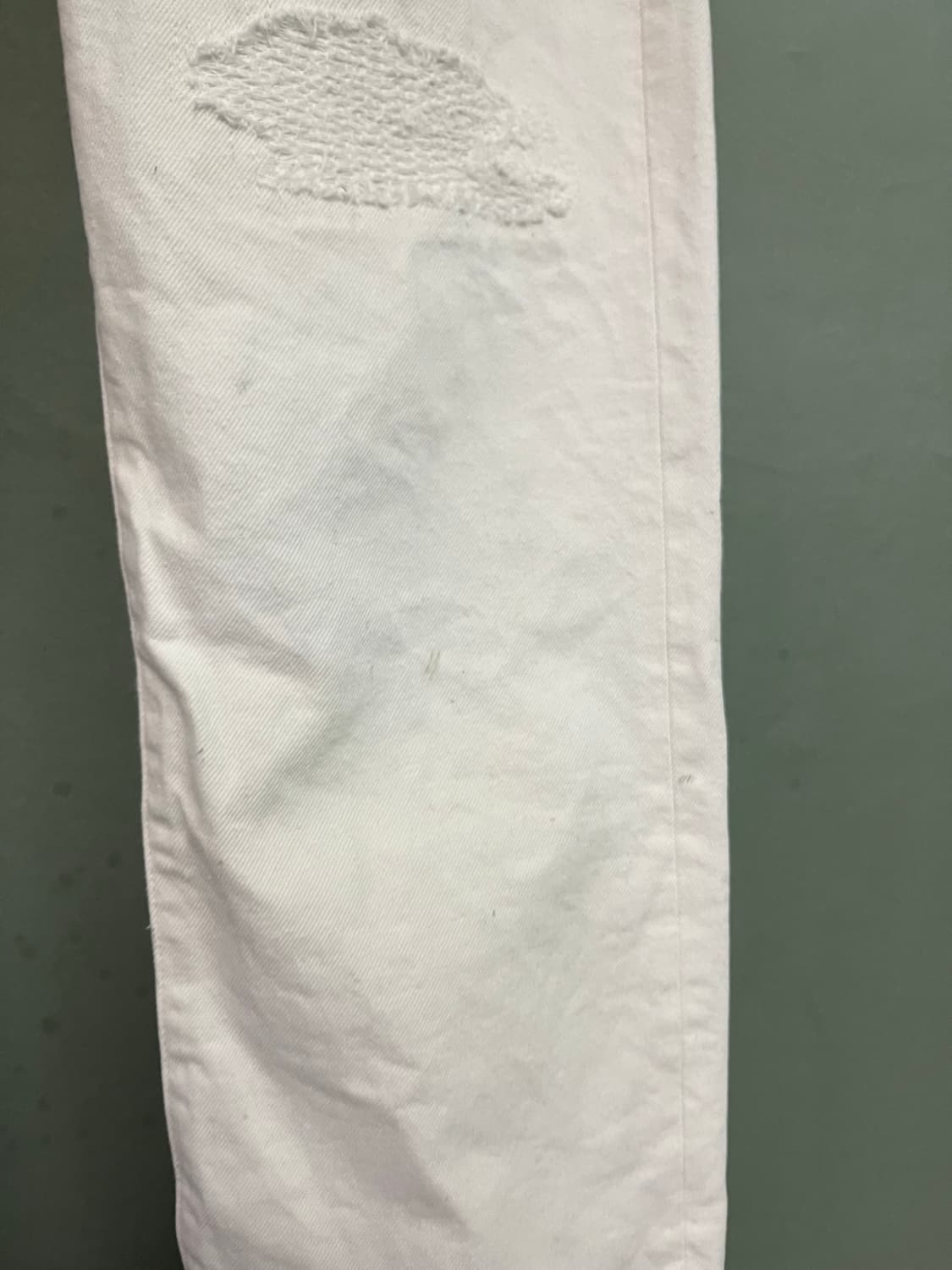 Rats 화이트 크래쉬 데님 L  상품이미지4