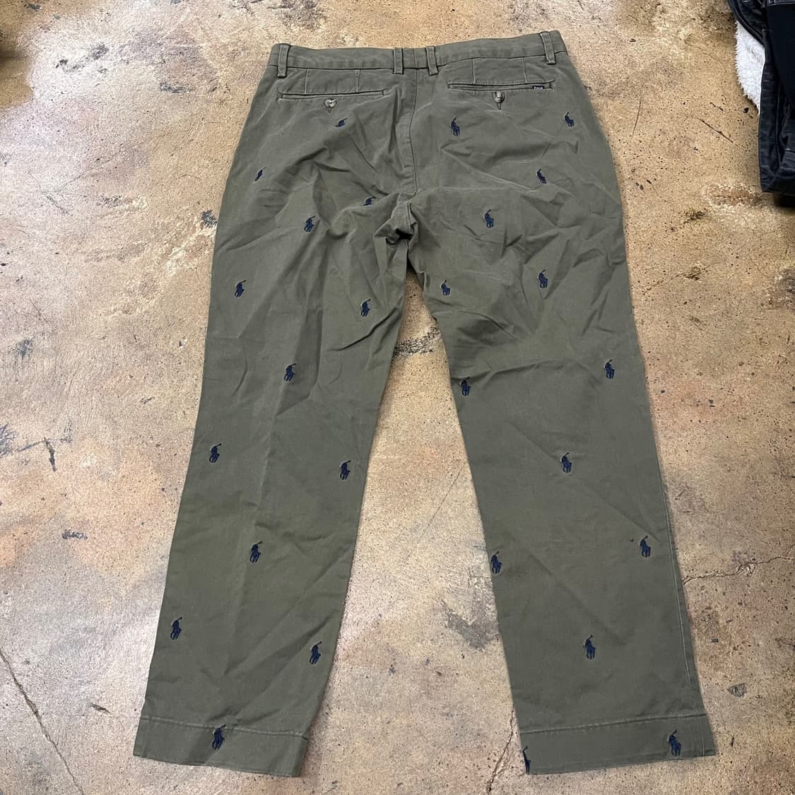 [정품] 폴로 랄프로렌 올오버 포니 바지 카키 b17 상품이미지3