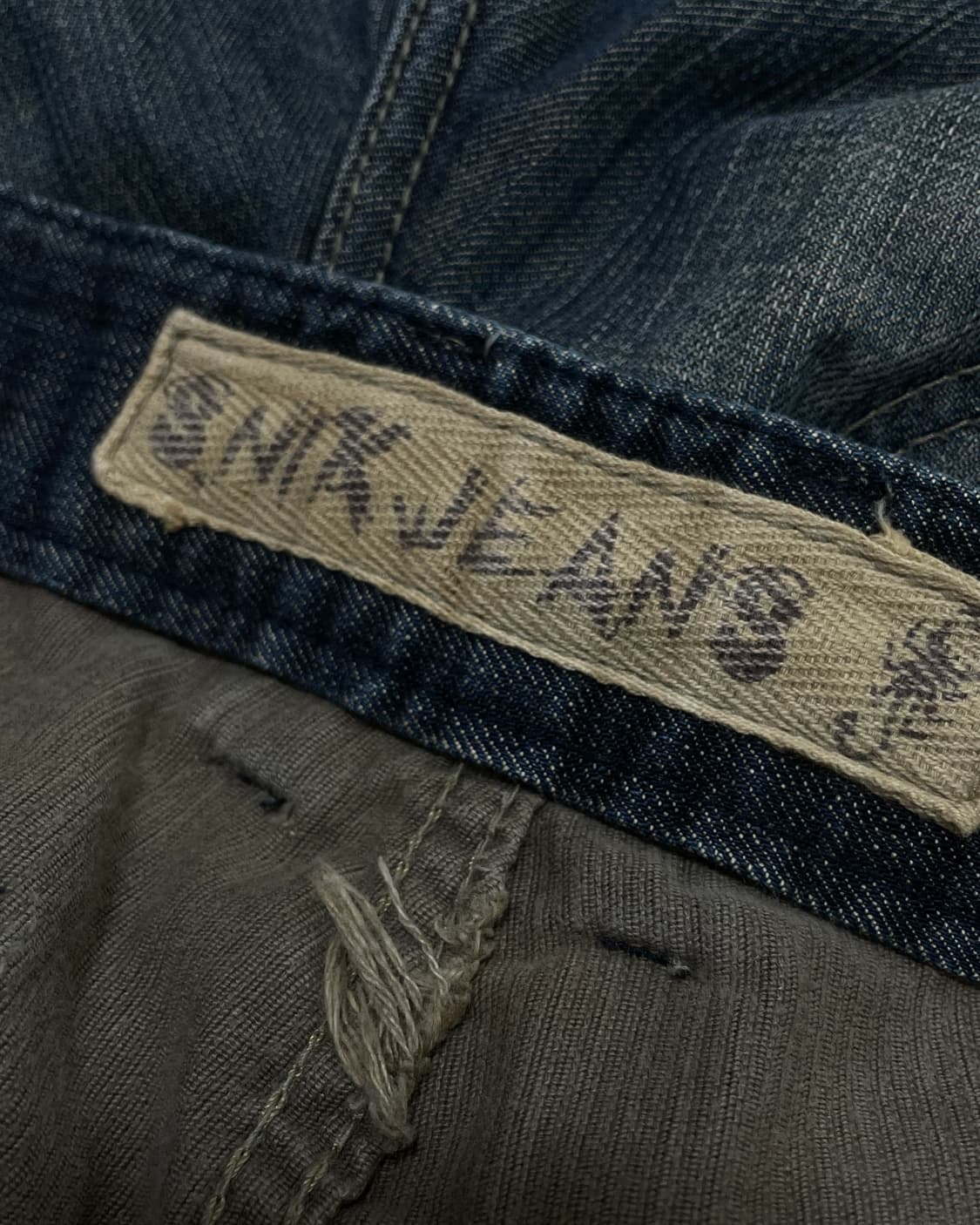 S.nik Jeans 웨스턴 패치워크 데님 팬츠 상품이미지10