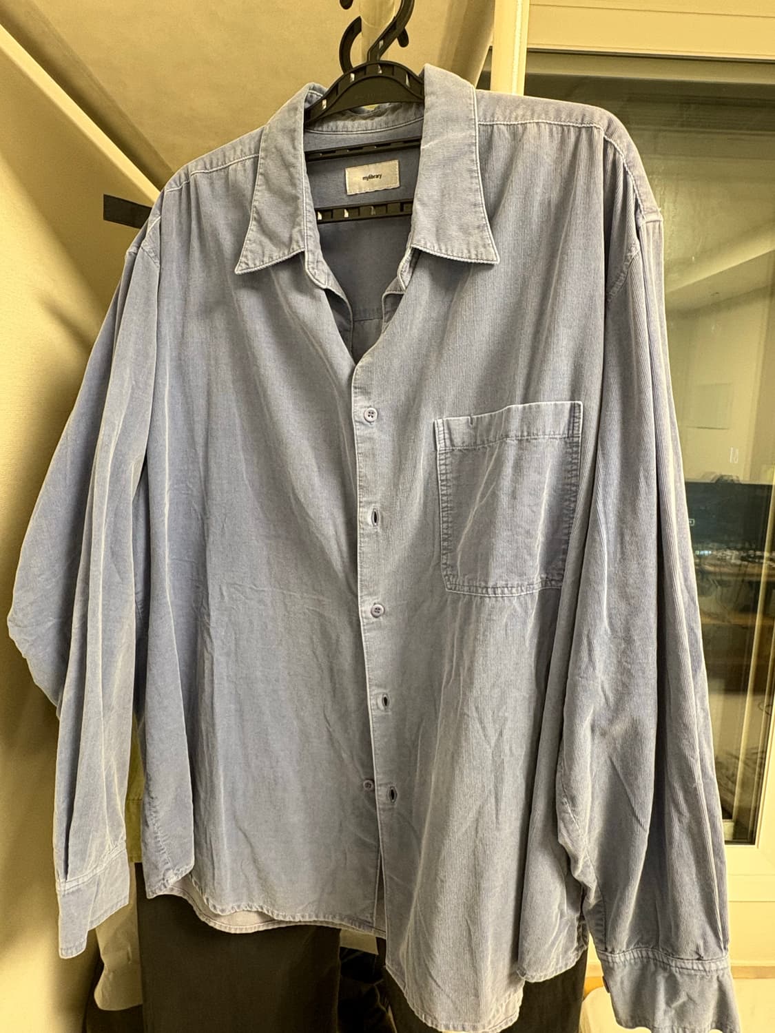 마이라이브러리 109 코듀로이 셔츠 S 상품이미지1