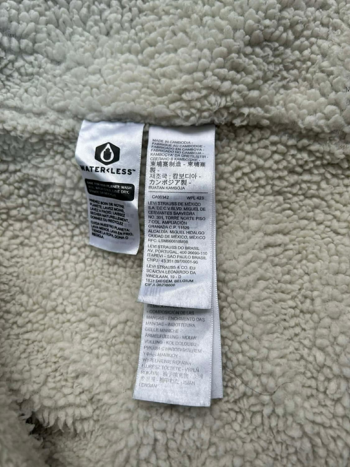 [S] 리바이스 실버탭 리이슈 복각 쉐르파 데님 트러커 자켓 상품이미지4