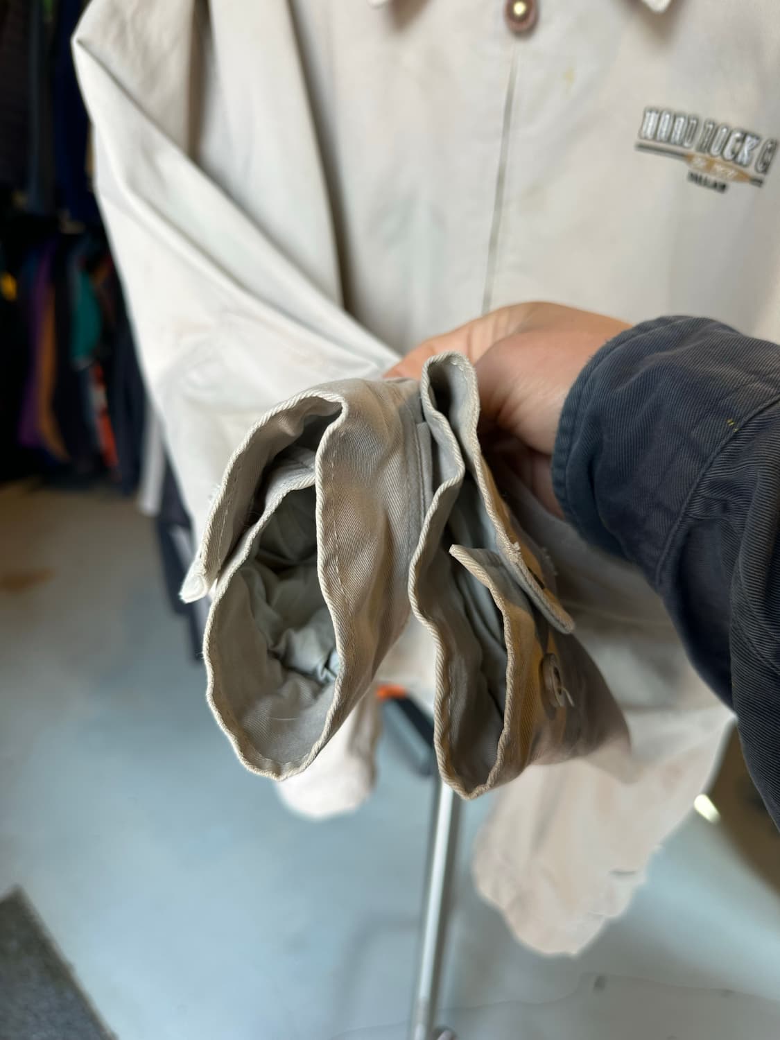 90-00s 하드락카페 자수 워크자켓 상품이미지7