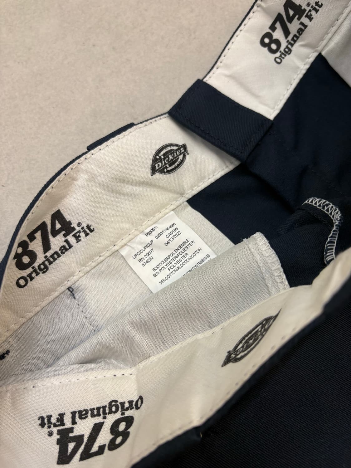 디키즈 874 orignial fit 네이비 상품이미지7