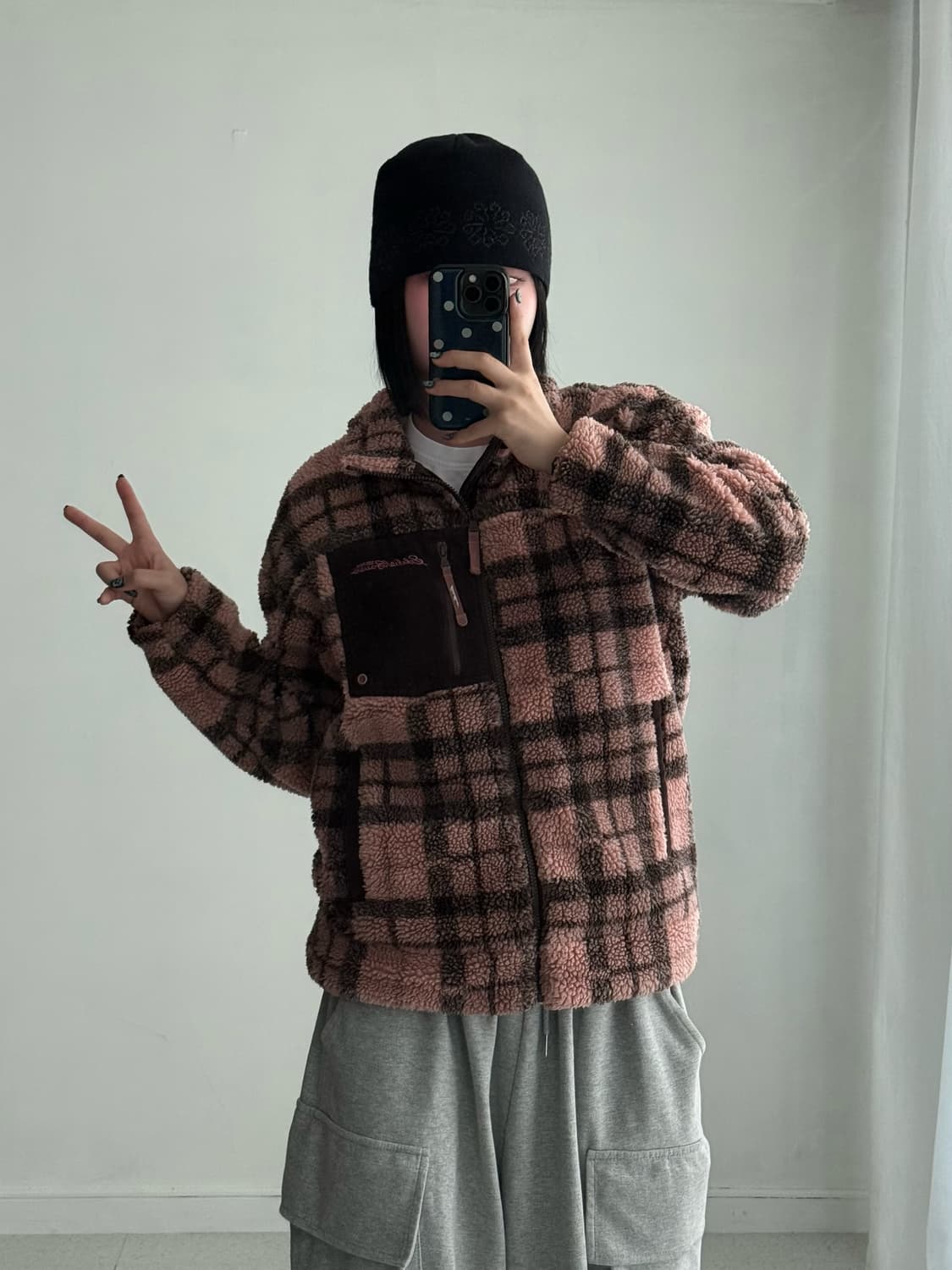 에디 바우어 딸기초코 플리스 집업 상품이미지2