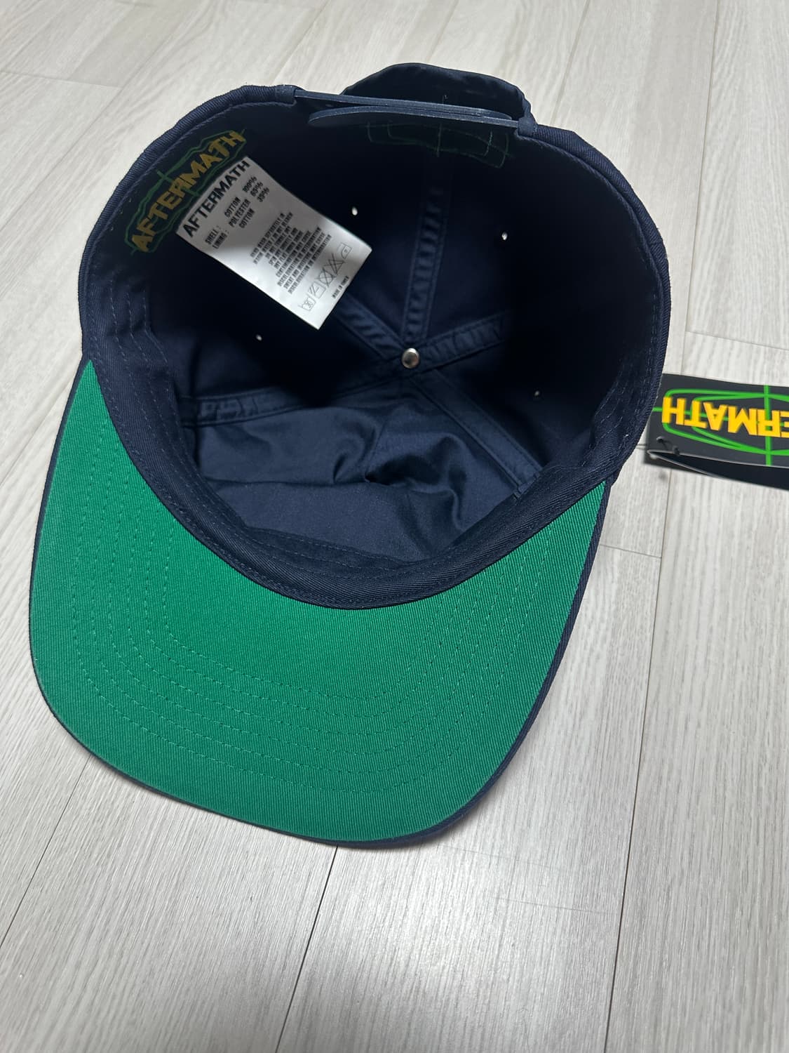 애프터매스 ATM 볼캡 (네이비) 팝니다! 상품이미지5