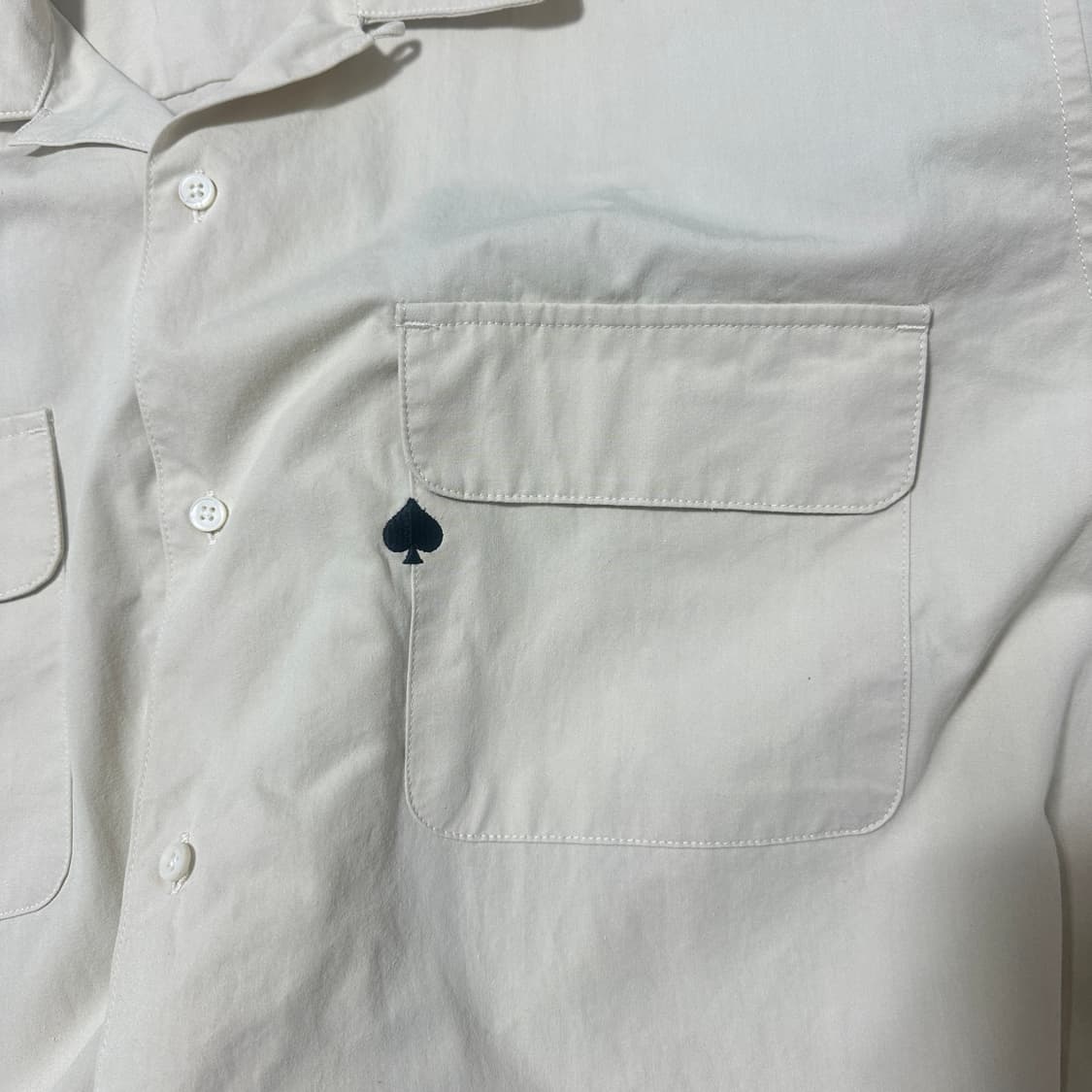 3(105) 비트앤사일런스 반팔 포켓 셔츠 베이지 상품이미지4