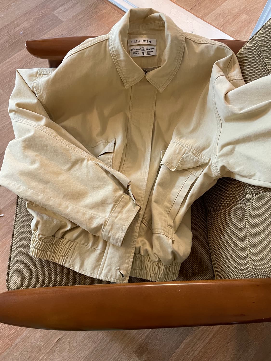 헤더먼트 90s garment washing jumper 상품이미지4