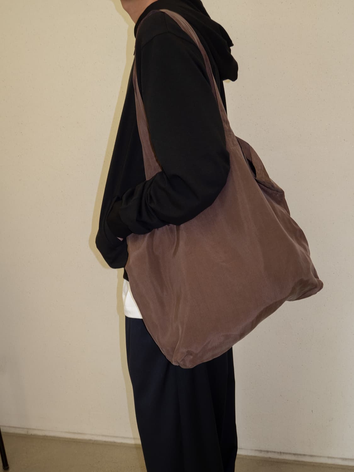 하프시코드 큐프라 백 브라운 상품이미지1