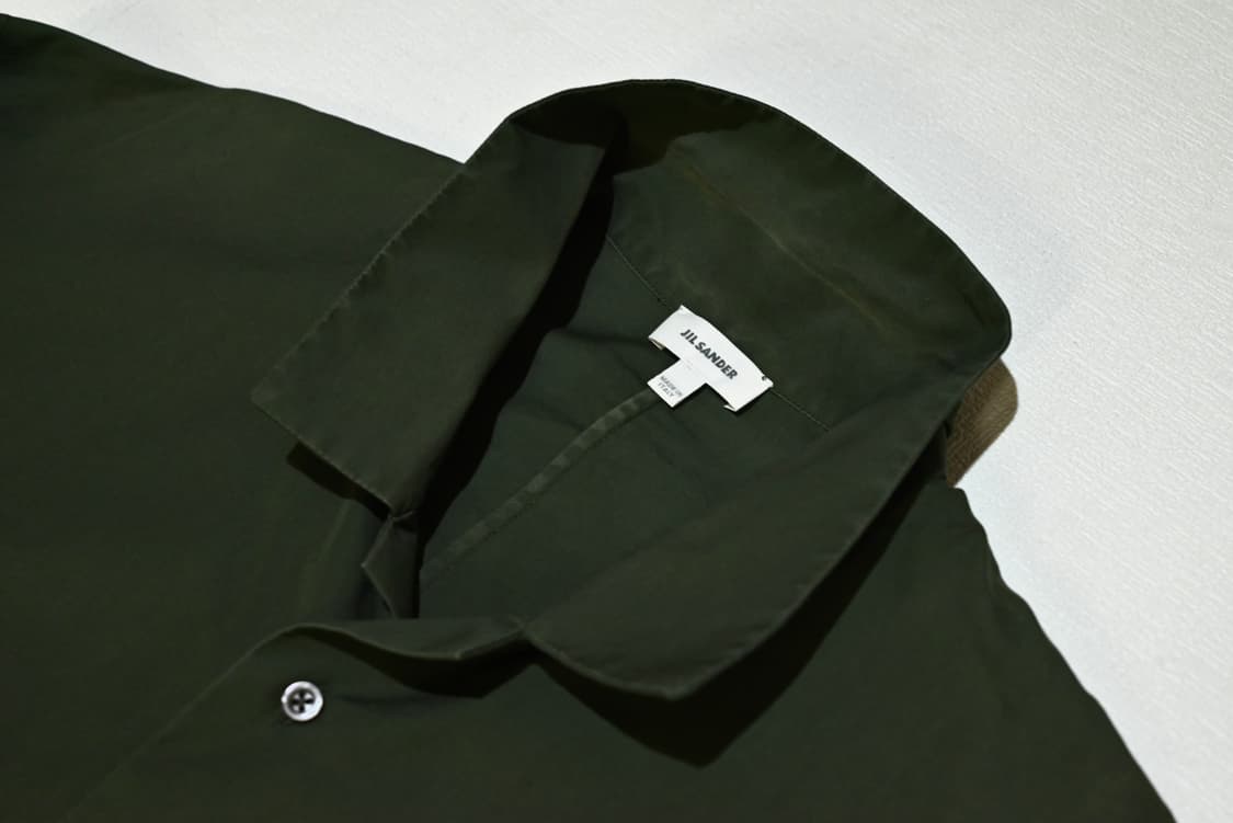 jil sander cotton opencolor shirt 상품이미지3