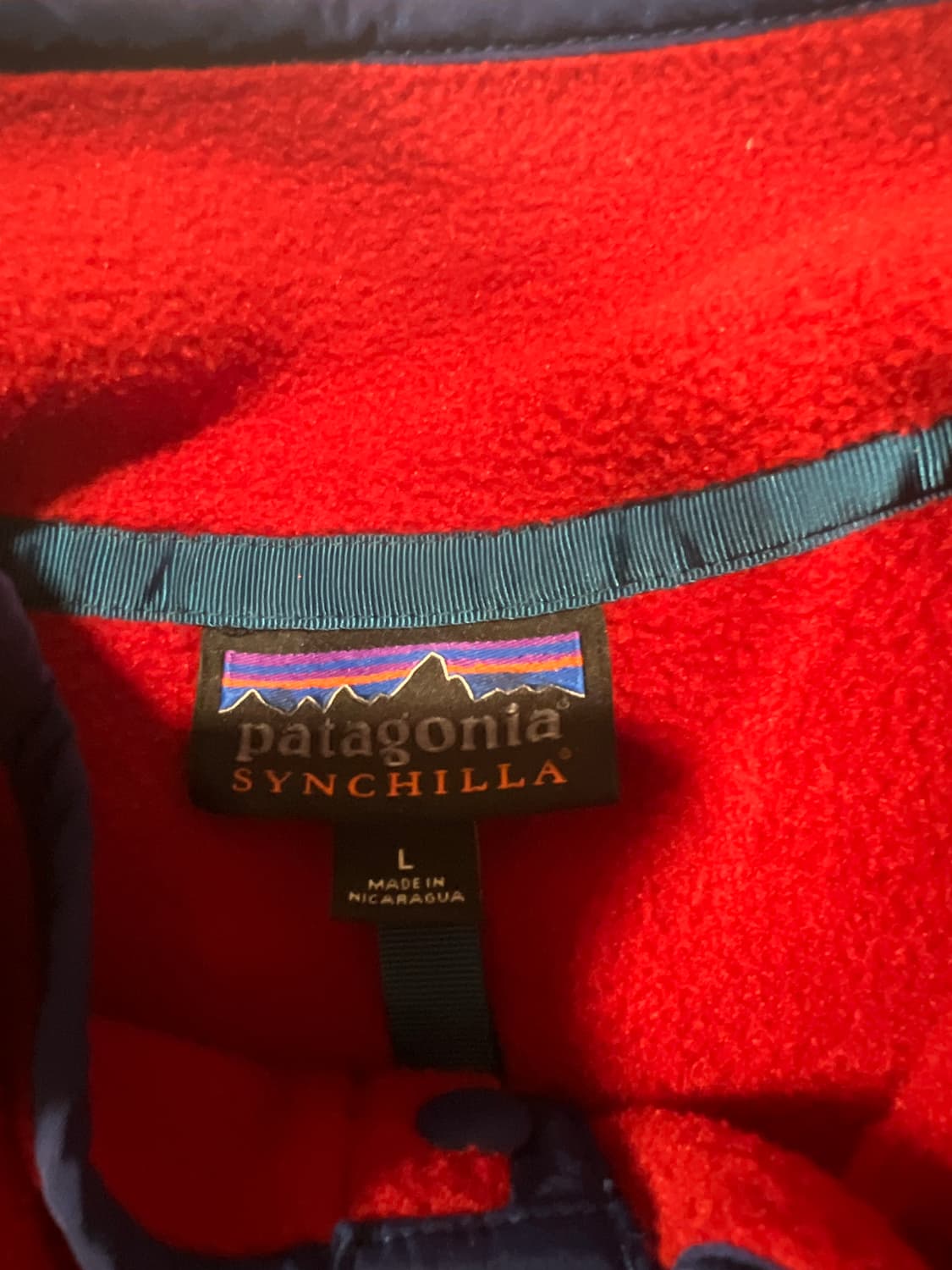 파타고니아 신칠라 L 클래식 레드 상품이미지2