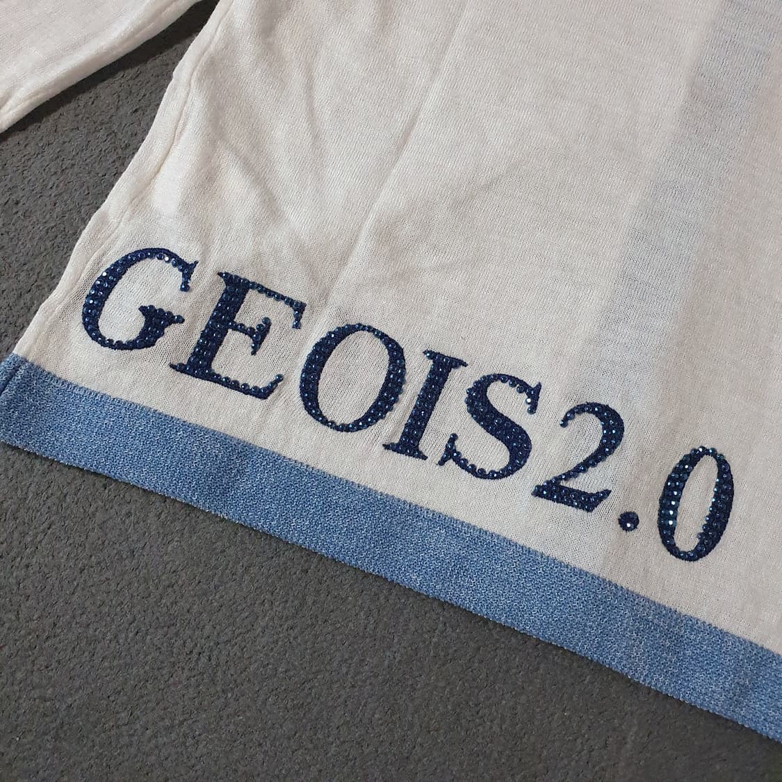 시슬리 비즈 린넨 가디건 OS 상품이미지4