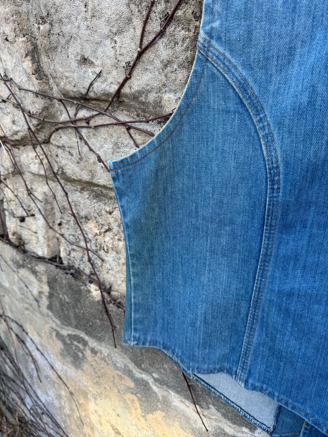 70~80s 랭글러 빈티지 웨스턴 데님 베스트 조끼 상품이미지7