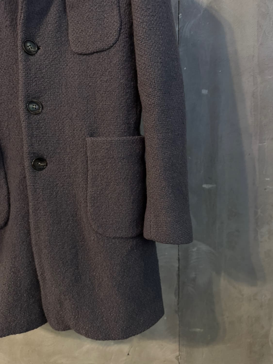 파올리니 니트 패브릭 코트 100 상품이미지6