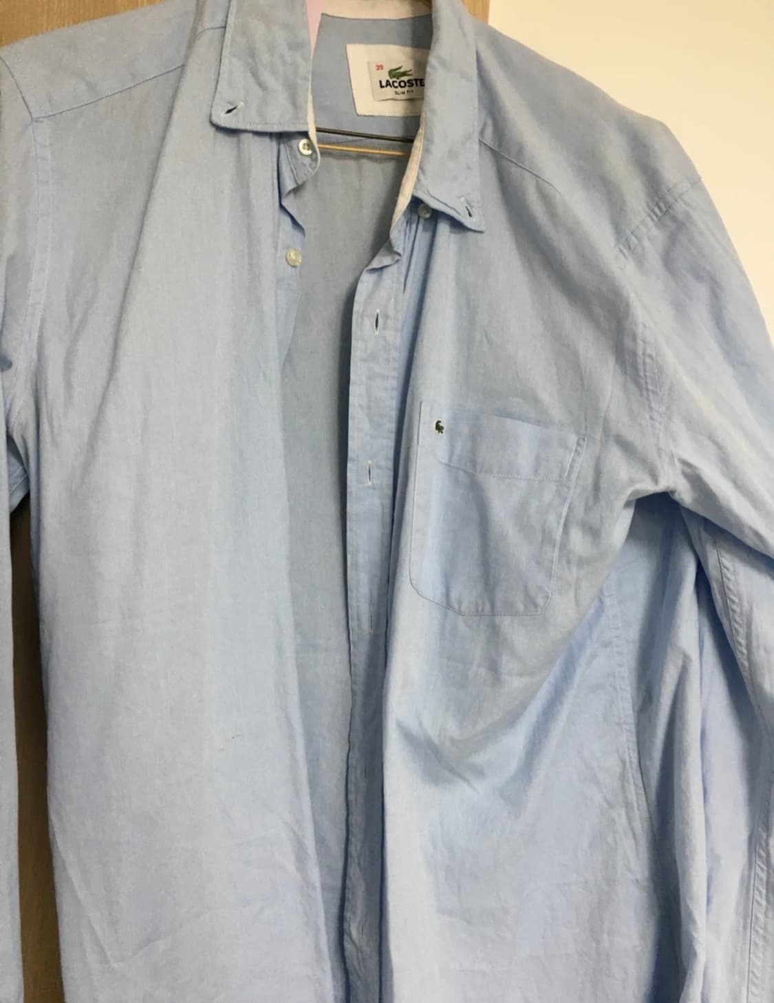 라코스테 남방셔츠 스카이블루 상품이미지1