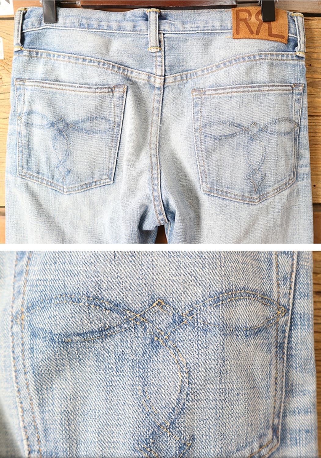 

미국메이드 더블알엘 RRL 알알엘 우먼 데님 팬츠  상품이미지5