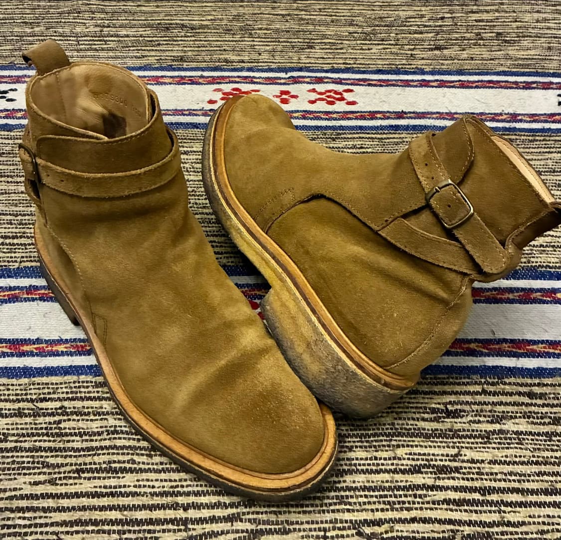 (41/260)AMI 아미 조드퍼 더비 스트랩 스웨이드 부츠 상품이미지10