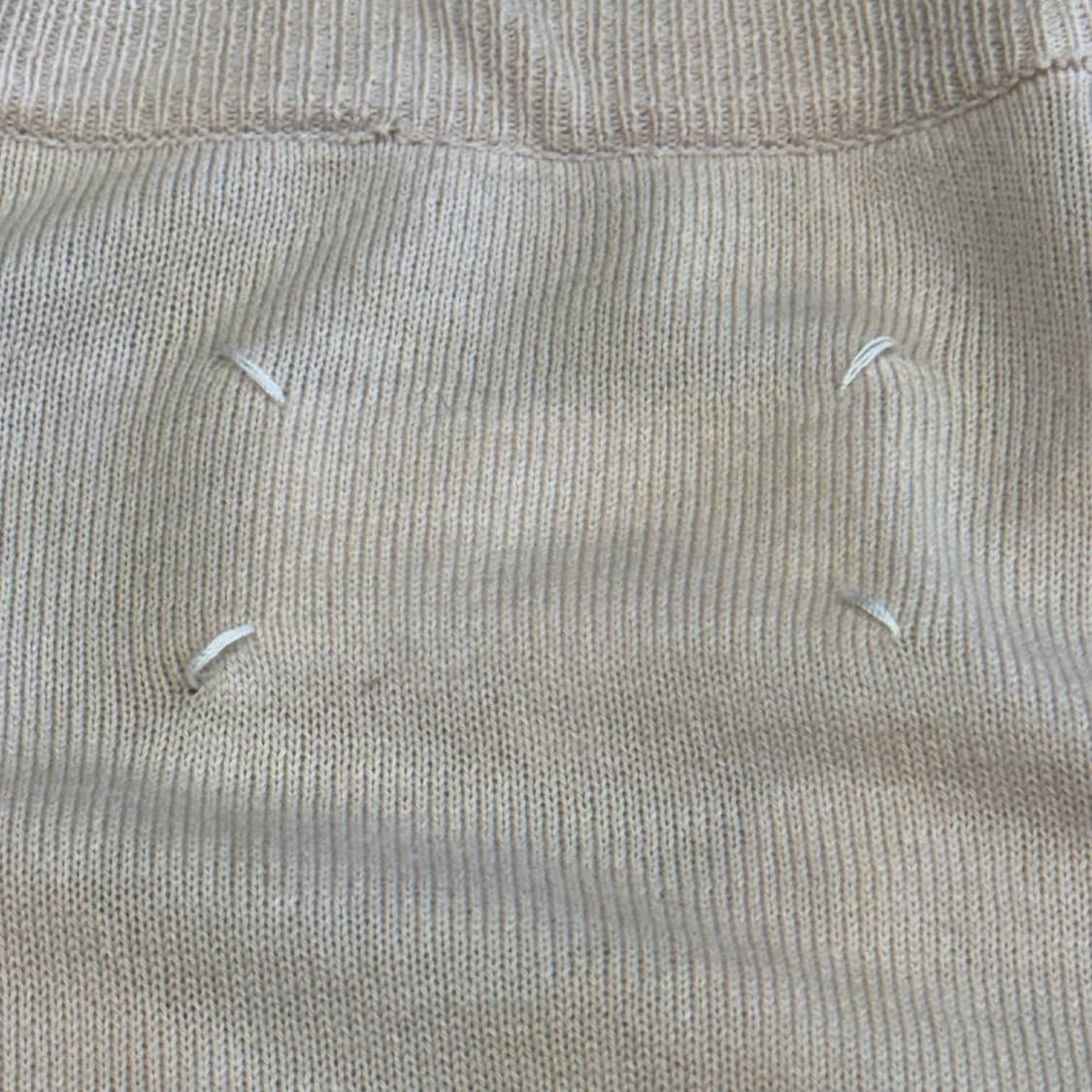 XS 메종 마르지엘라 오픈 숄더 브이넥 가디건 상품이미지5