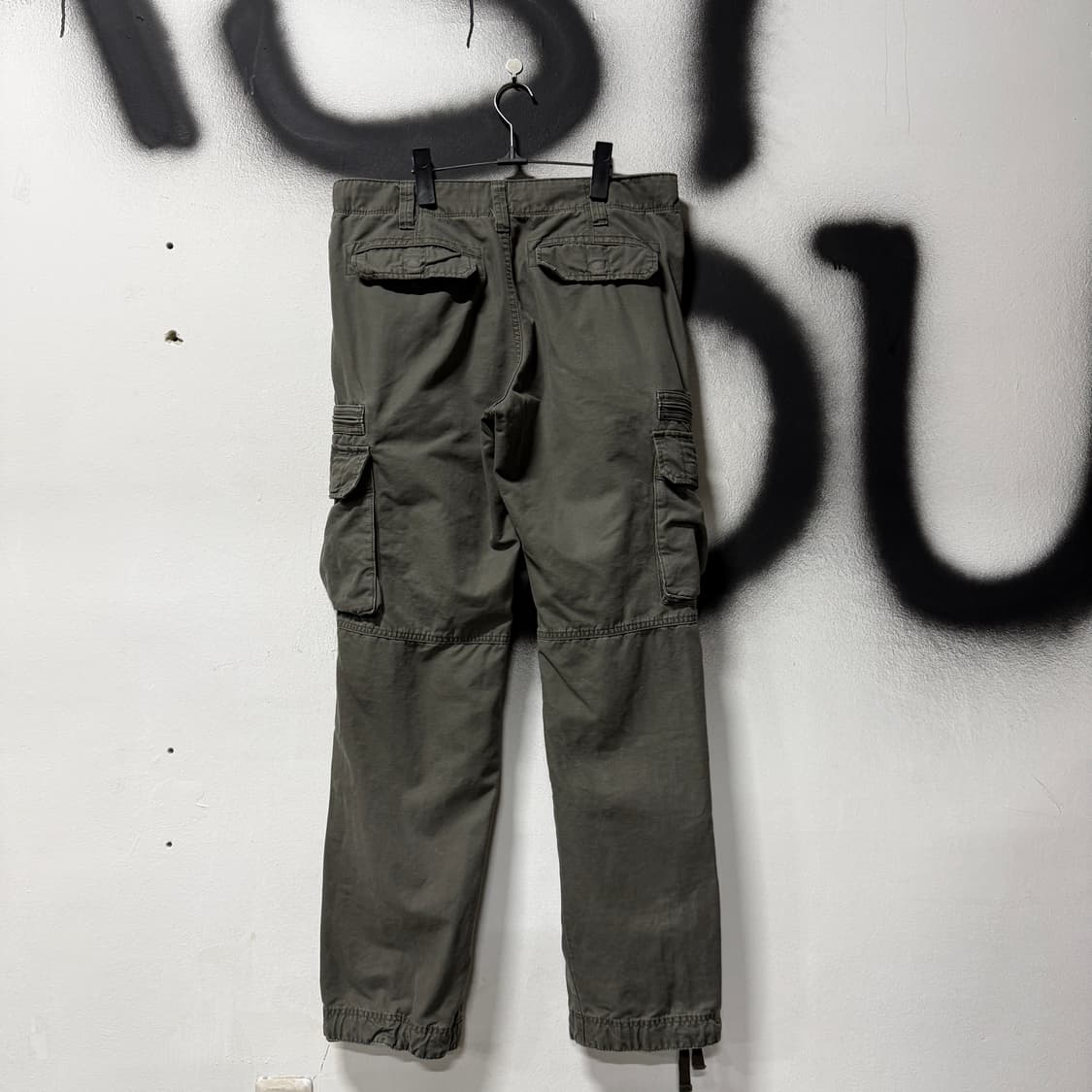 VTG 빈티지 빅사이즈 멀티 포켓 코튼 와이드 카고 팬츠 상품이미지2