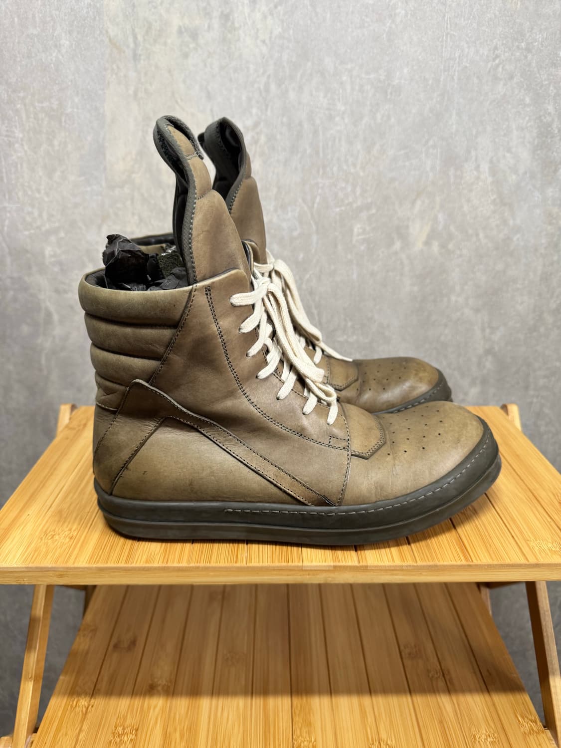 43 / 릭오웬스 지오바스켓 더스트 상품이미지4