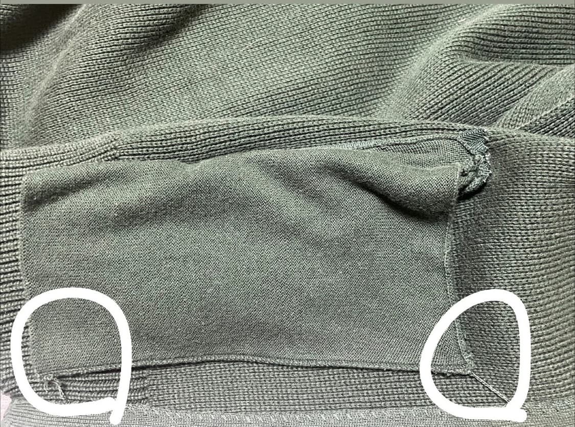 폴로 니트집업 S 상품이미지2