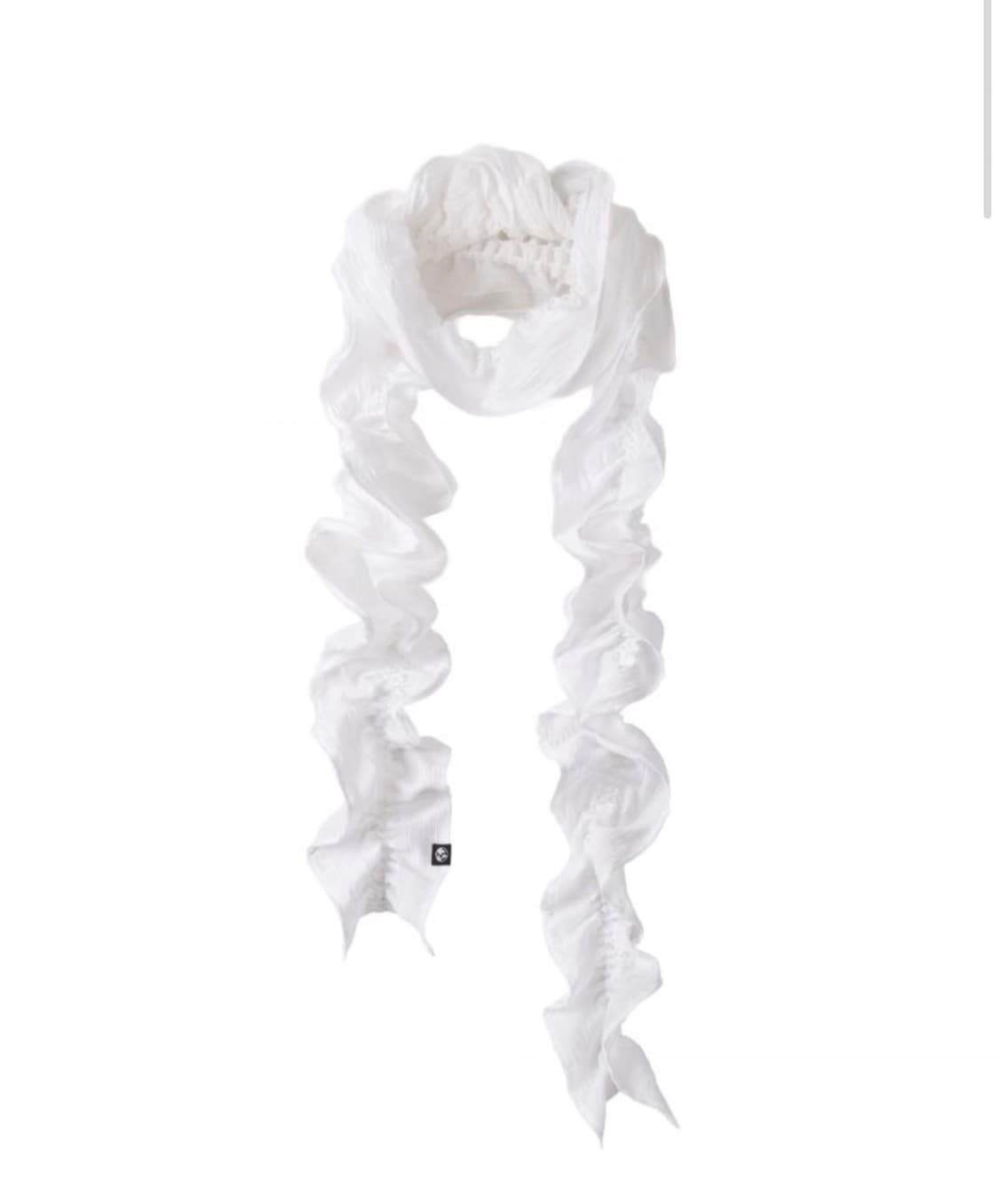 어스지구 JELLYFISH SCARF (WHITE) 상품이미지1