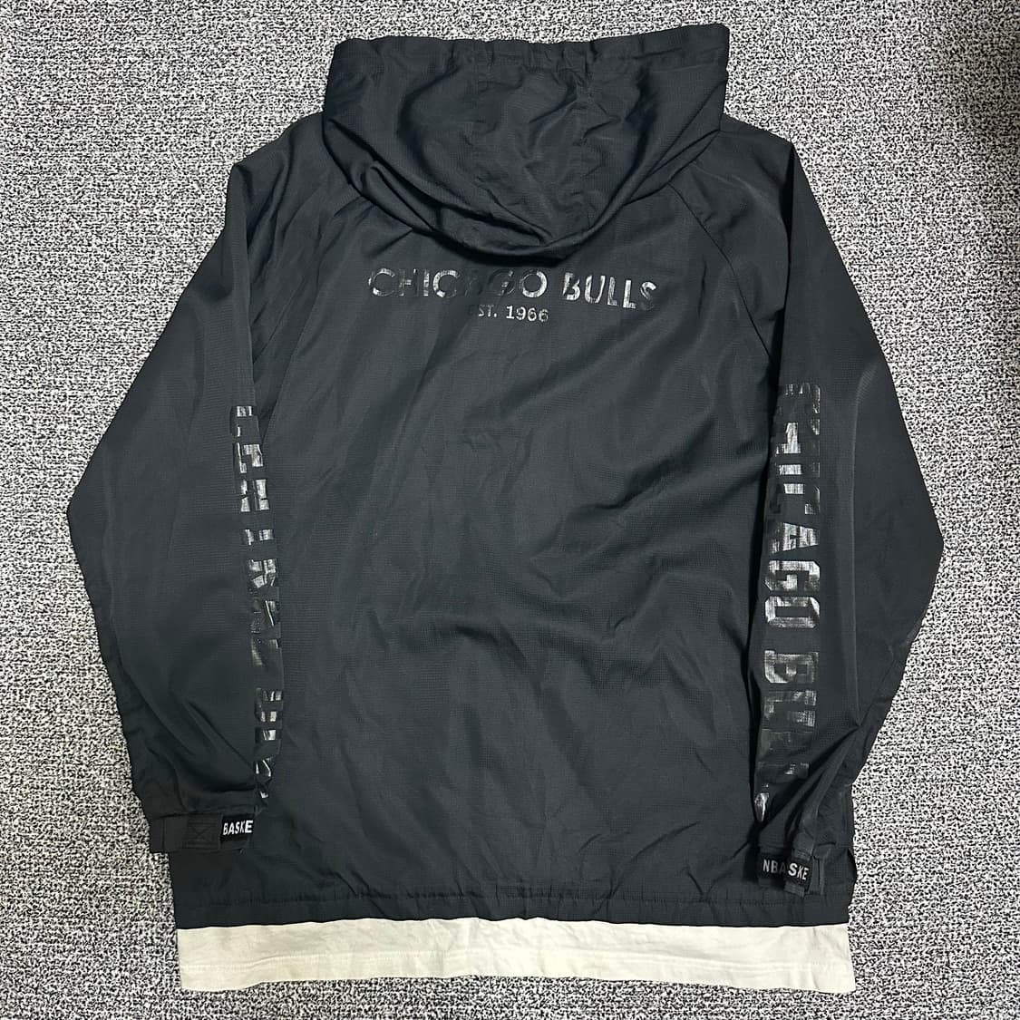 (XL) NBA 시카고불스 레이어드 아노락 바람막이 상품이미지4