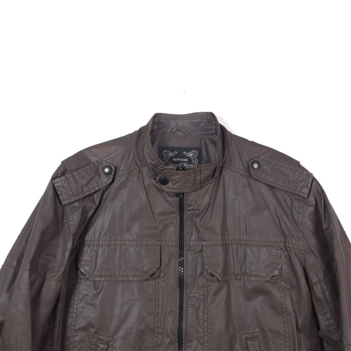 겟유즈드 00s 아카이브 코팅 코튼 밀리터리 자켓 XL 상품이미지3