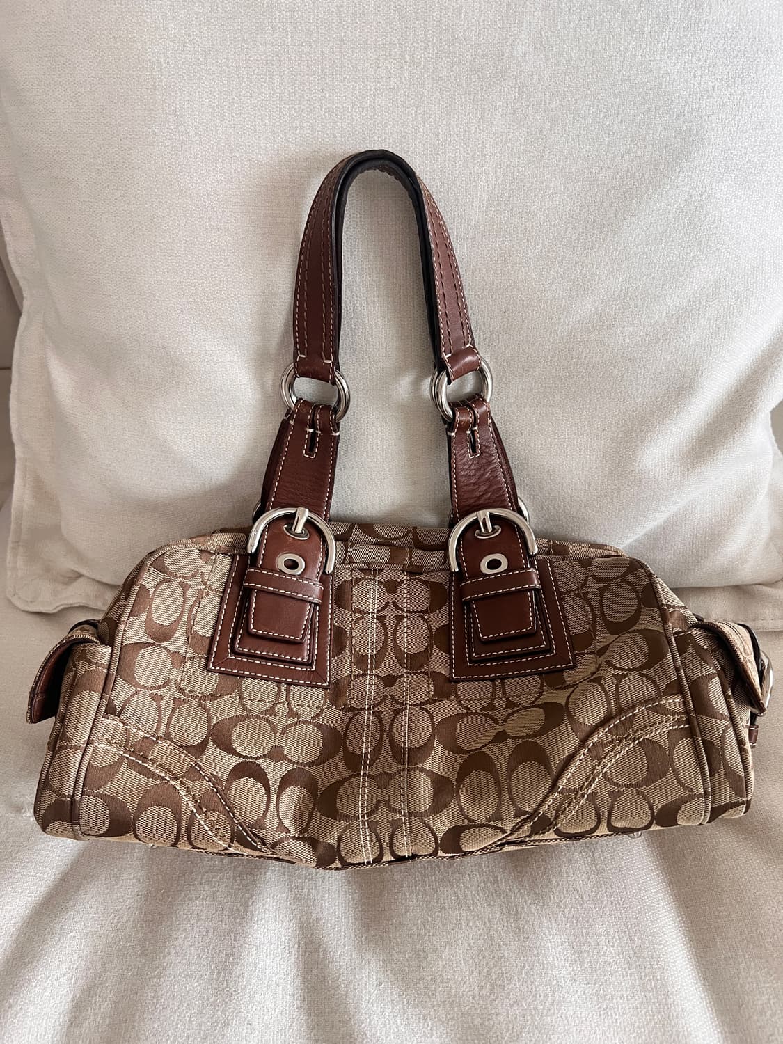 코치 시그니처 패브릭 숄더백 상품이미지10