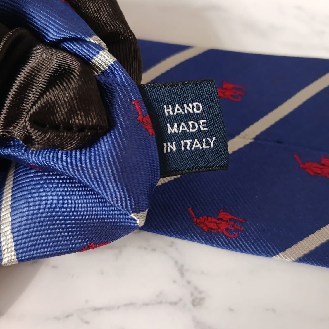 폴로 랄프로렌 스트라이프 포니 자수 넥타이 9.0cm A등급 E8759
 상품이미지6