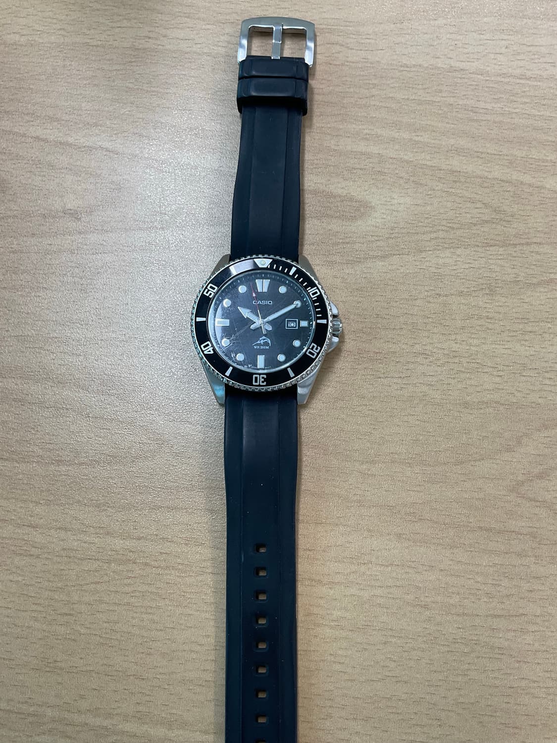 카시오 흑새치 다이버 상품이미지1