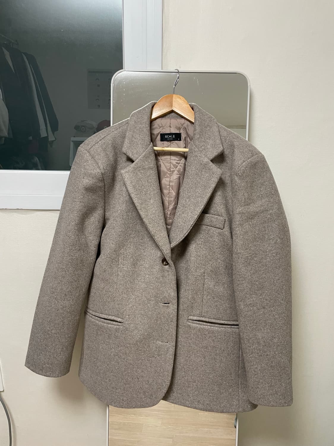 빈티지 누빔 블레이저 자켓 상품이미지4