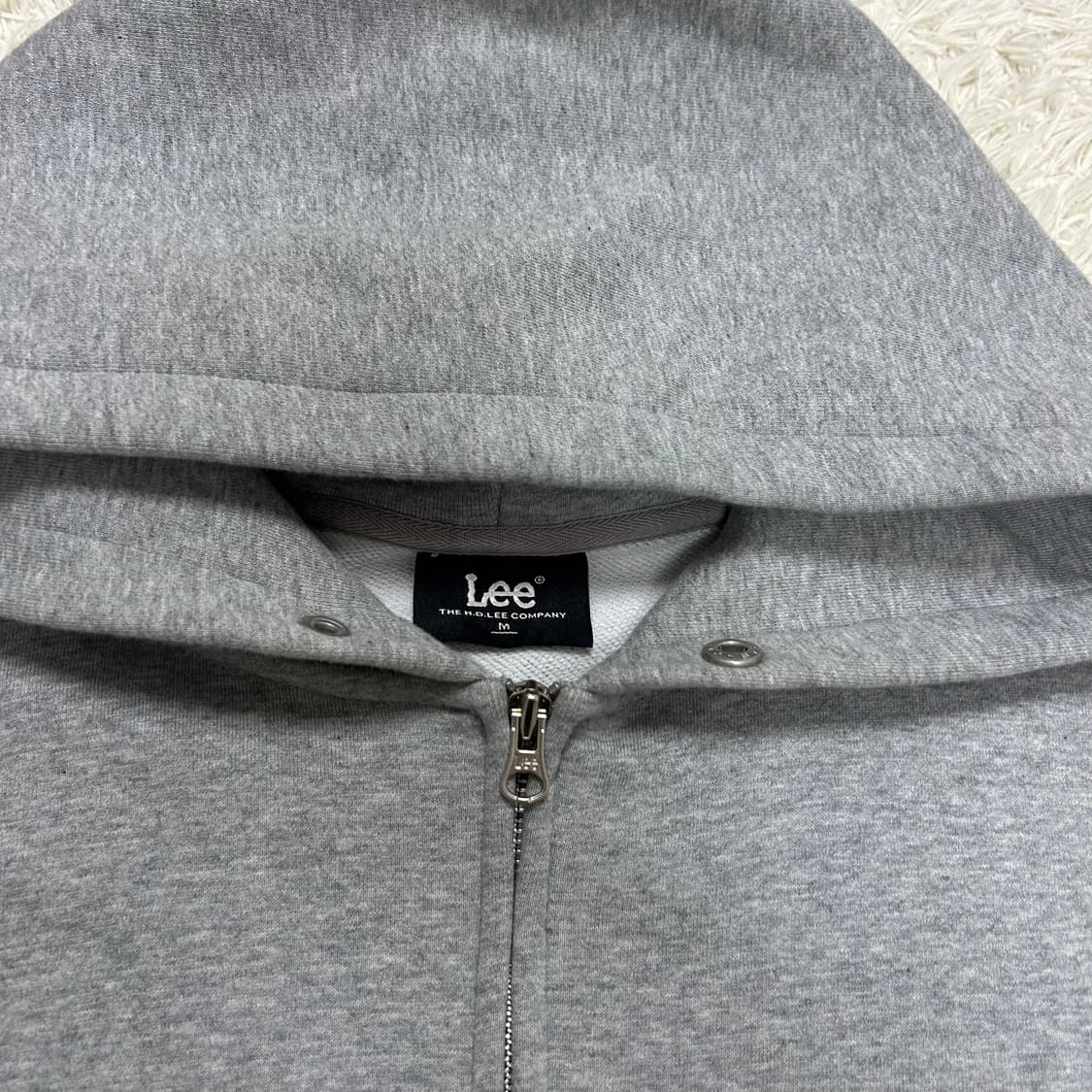 LEE Gray Zip-Up Hoodie 상품이미지6