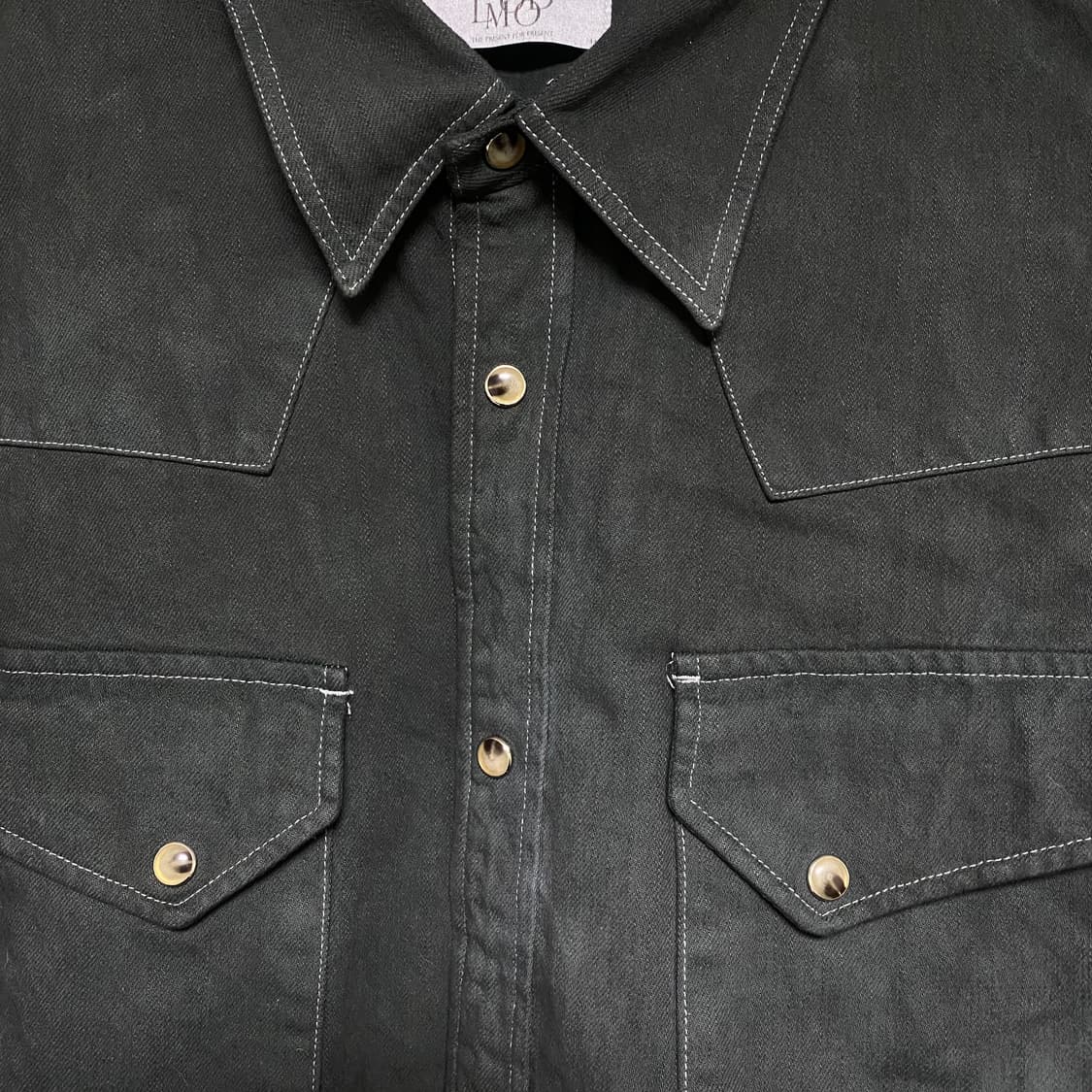 엘무드 배드가이 데님셔츠 44 상품이미지3