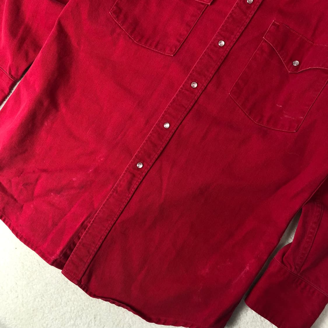 80s 칼하트 웨스턴 셔츠  상품이미지5