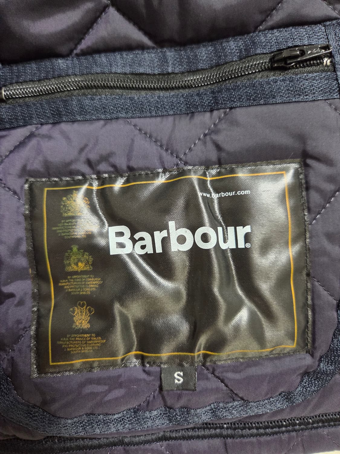 Barbour 퀼팅 자켓 상품이미지4