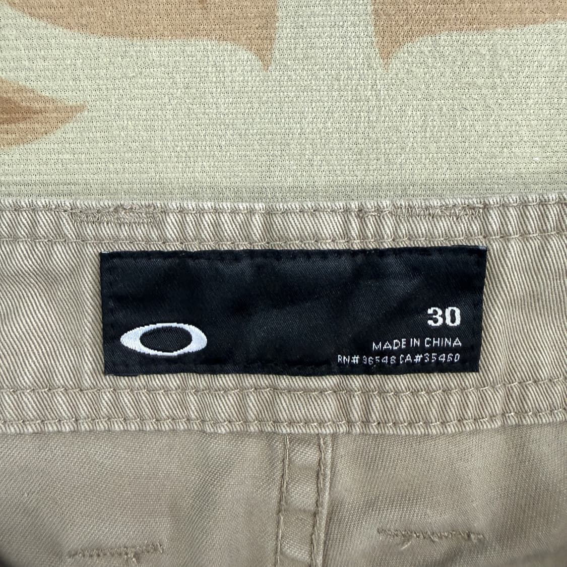 (30)오클리 Oakley 코튼 카고 반바지(베이지) 상품이미지3