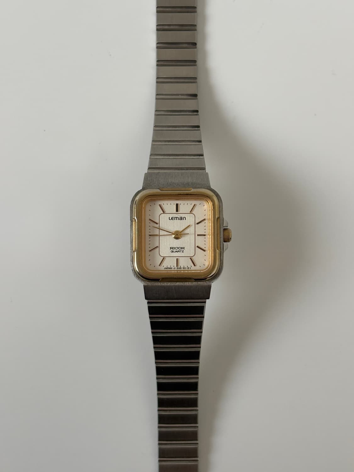 1980s Leman Gold Bezel Ladies Quartz 상품이미지3