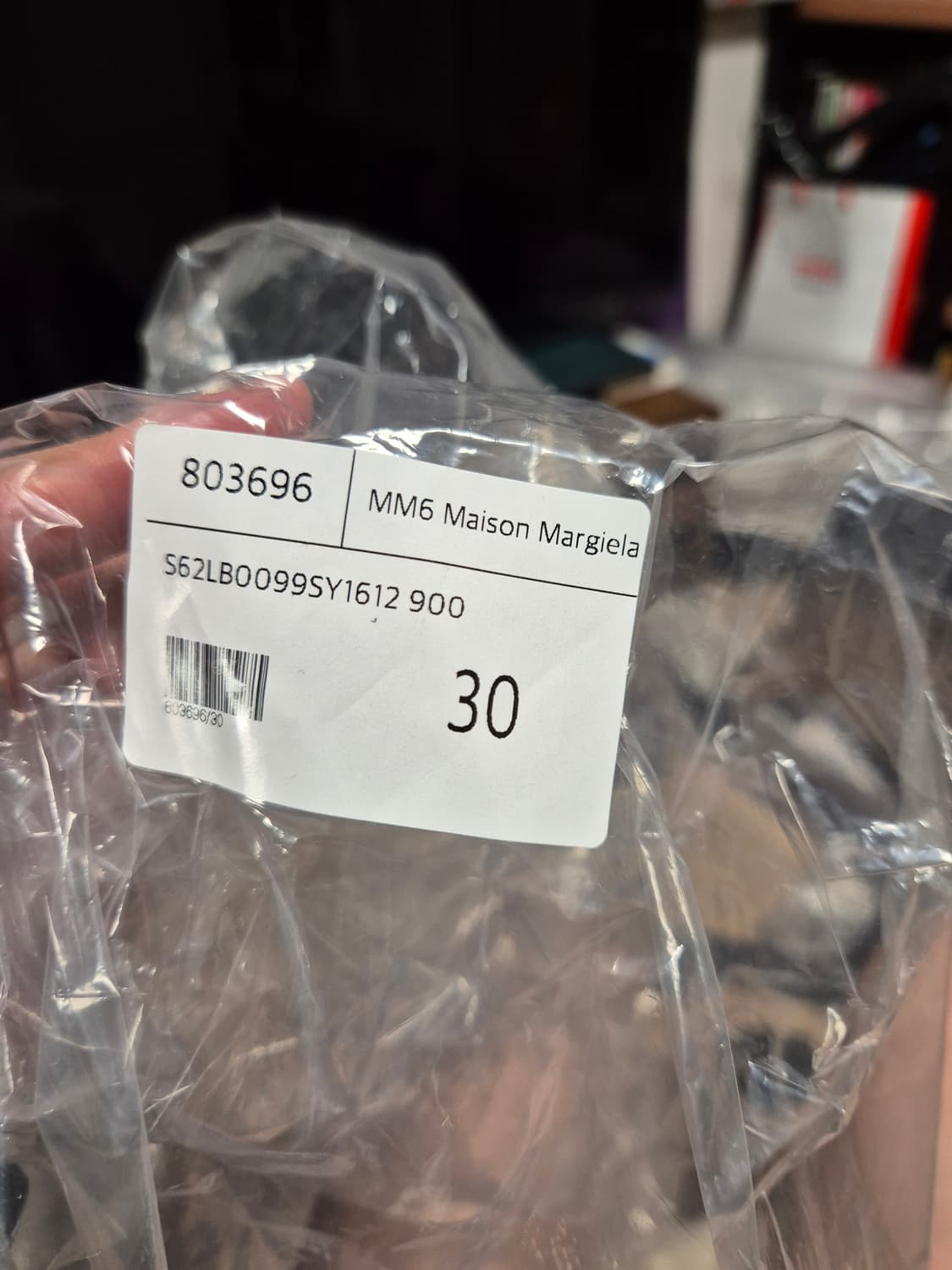 MM6 maison margiela 가죽 바지, 팬츠 새상품 상품이미지5