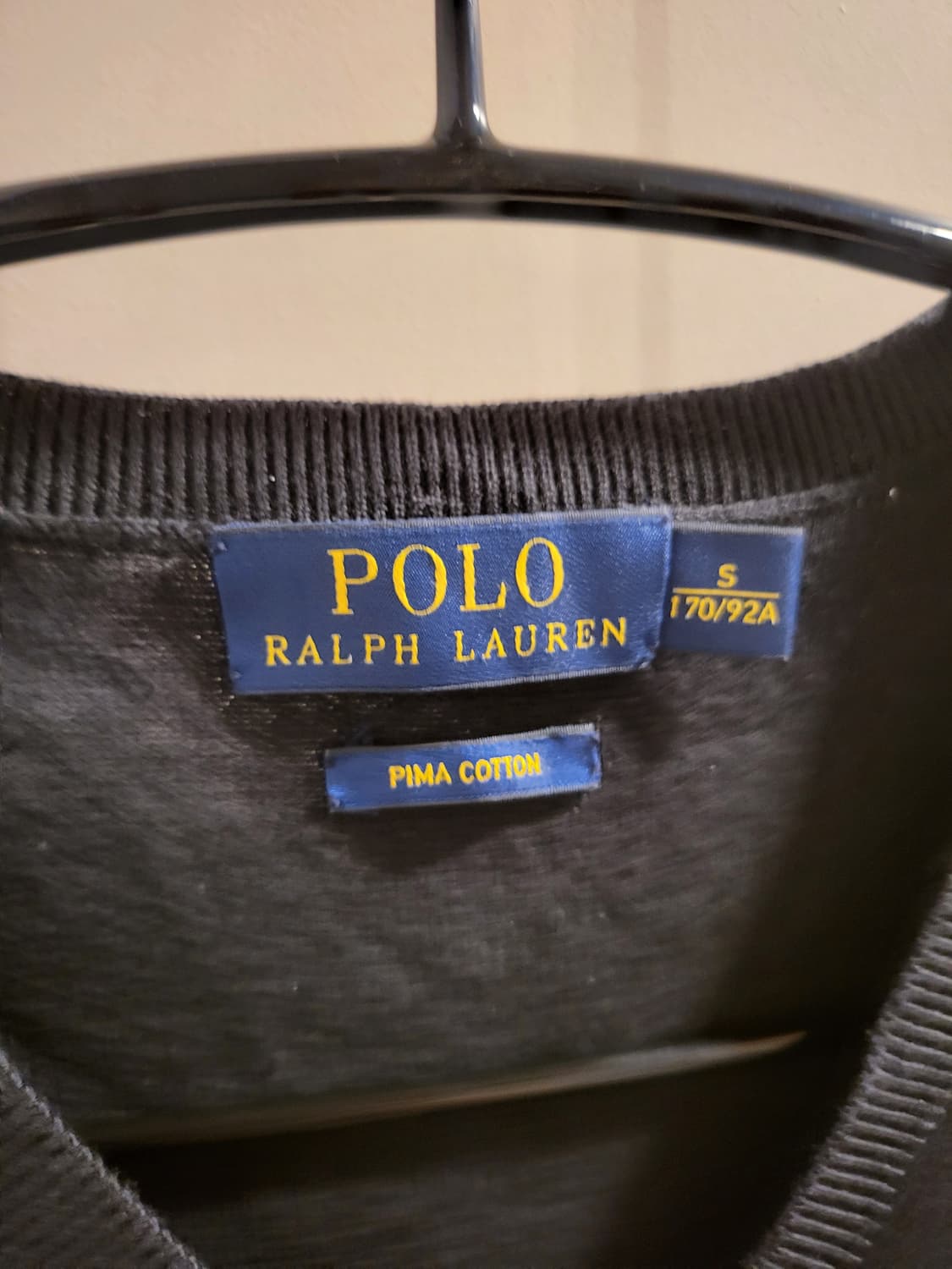 폴로 랄프로렌 블랙 니트 조끼 상품이미지2