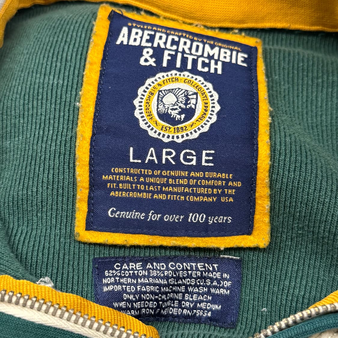 아베크롬비 청록 그린 집업  상품이미지5