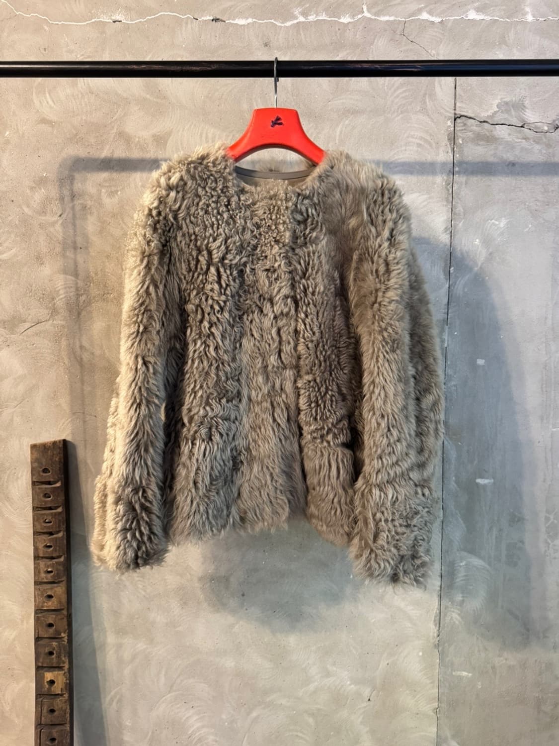 이브 살로몬 시어링 레더 자켓 55~66 상품이미지4