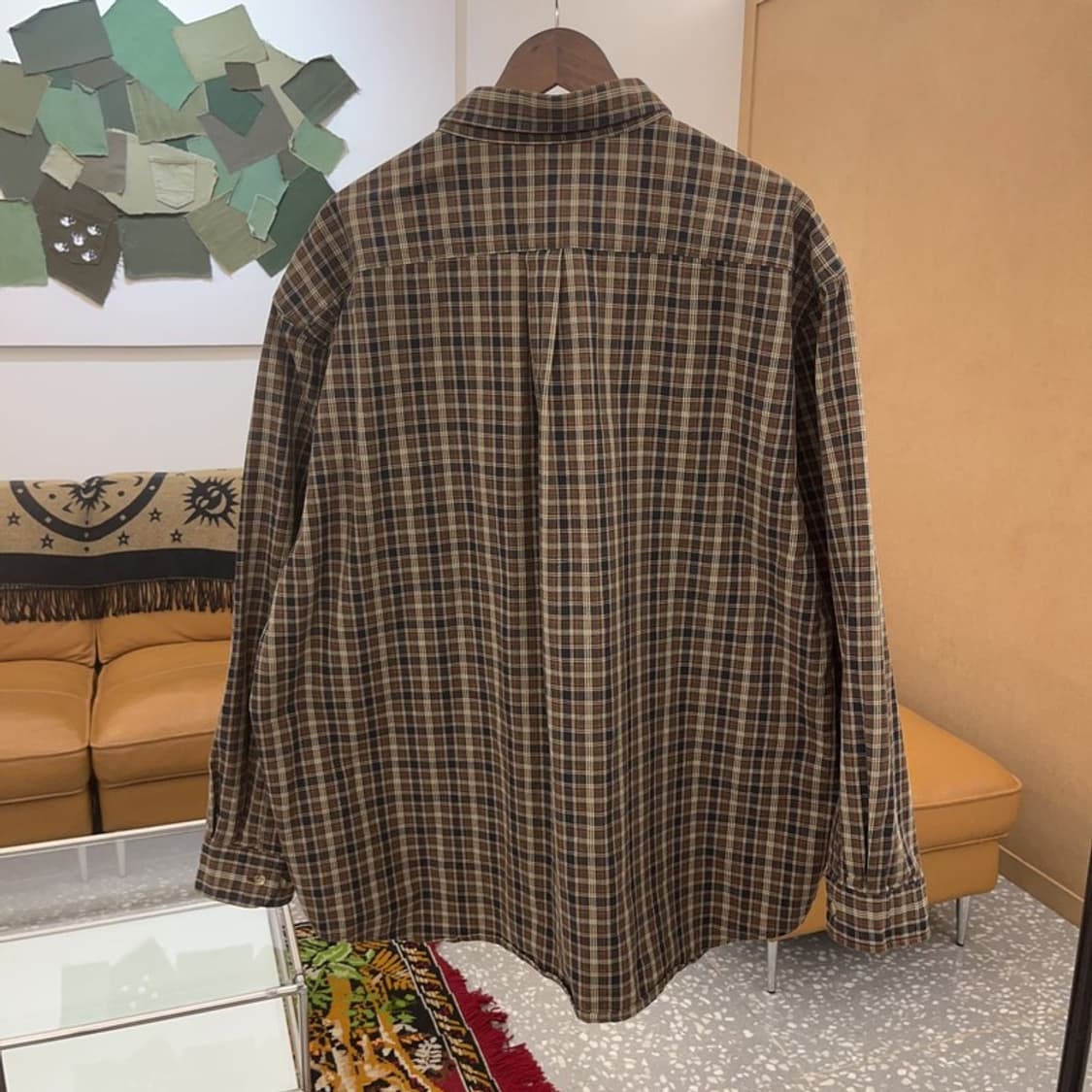 칼하트 90s 빈티지 빅사이즈 체크 셔츠 110 C06355 상품이미지3