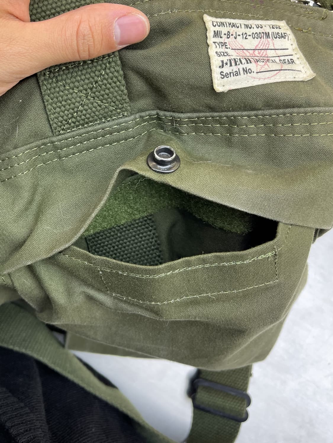 J-Tech Tactical Gear U.S.A.F 헬멧백 상품이미지7