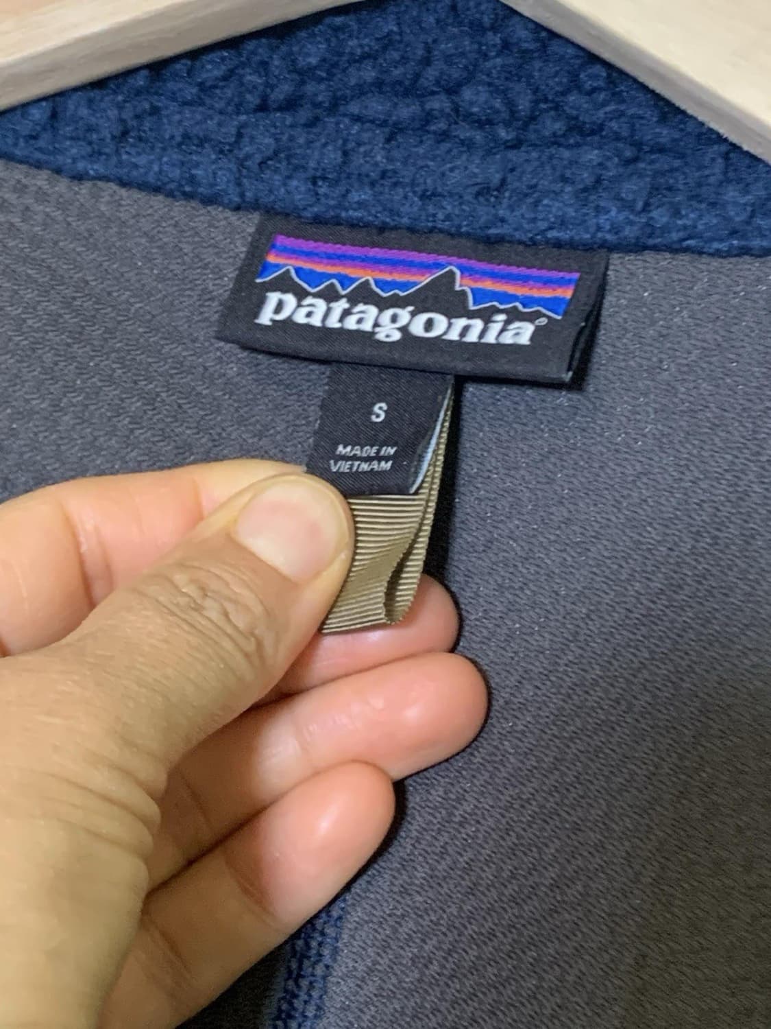 10s 파타고니아 레트로-X 네이비/레드 상품이미지4